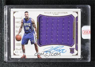 2015-16 Panini National Treasures - Colossal Jersey Autographs #CJ-WCS - Willie Cauley-Stein /49 [Uncirculated]