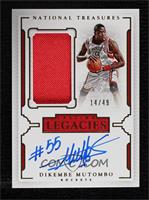 Dikembe Mutombo #/49