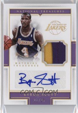 2015-16 Panini National Treasures - Material Treasures Signatures - Prime #MTS-BS - Byron Scott /25