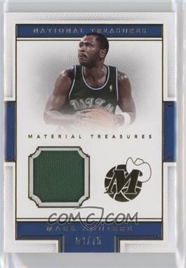 2015-16 Panini National Treasures - Material Treasures #47 - Mark Aguirre /75