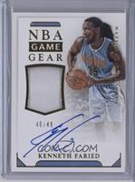 Kenneth Faried #/49