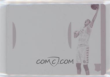 2015-16 Panini National Treasures - Rookie Jumbo Materials - Printing Plate Magenta #31 - Nikola Jokic /1