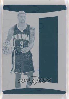 2015-16 Panini National Treasures - Timelines - Printing Plate Cyan #26 - George Hill /1