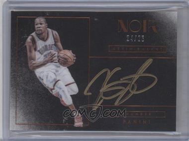 2015-16 Panini Noir - Auto Noir Color - Bronze #NC-KDR - Kevin Durant /25