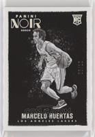 Platinum Black and White Rookies - Marcelo Huertas #/10