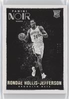 Platinum Black and White Rookies - Rondae Hollis-Jefferson #/10