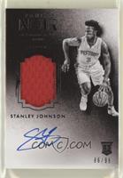 Auto Patch Black and White Rookies - Stanley Johnson [EX to NM] #/99