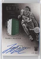 Auto Patch Black and White Rookies - Terry Rozier #/99