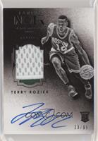 Auto Patch Black and White Rookies - Terry Rozier #/99