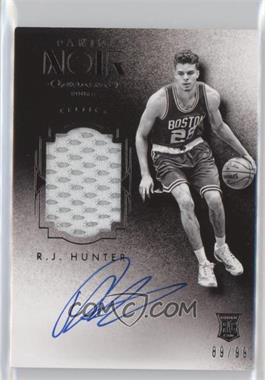 2015-16 Panini Noir - [Base] #224 - Auto Patch Black and White Rookies - R.J. Hunter /99