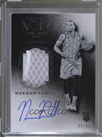 Auto Patch Black and White Rookies - Norman Powell [Noted] #/99
