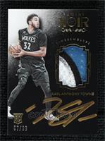 Auto Patch Color Rookies - Karl-Anthony Towns [EX to NM] #/99