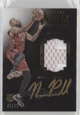 2015-16 Panini Noir - [Base] #257 - Auto Patch Color Rookies - Norman Powell /99