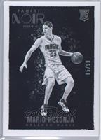 Black and White Rookies - Mario Hezonja [Noted] #/99