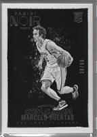 Black and White Rookies - Marcelo Huertas [Noted] #/99