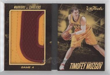 2015-16 Panini Preferred - 2015 NBA Finals Booklets - Prime #13 - Timofey Mozgov /25