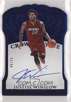 Crown Royale - Justise Winslow [Noted] #/15