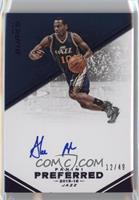 Autographs - Alec Burks #/49