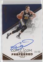 Autographs - Gordon Hayward #/60