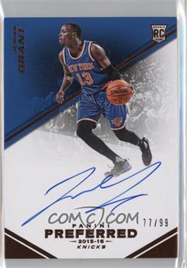 2015-16 Panini Preferred - [Base] #128 - Autographs - Jerian Grant /99