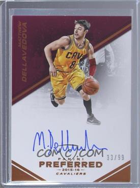 2015-16 Panini Preferred - [Base] #142 - Autographs - Matthew Dellavedova /99