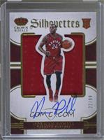 Rookie Silhouettes - Norman Powell #/99