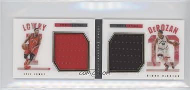 2015-16 Panini Preferred - Dual Memorabilia #6 - Kyle Lowry, DeMar DeRozan /199