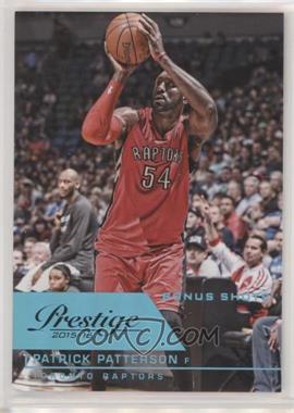 2015-16 Panini Prestige - [Base] - Bonus Shots Blue #138 - Patrick Patterson /99