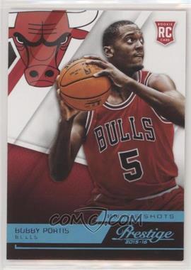 2015-16 Panini Prestige - [Base] - Bonus Shots Blue #218 - Rookies - Bobby Portis /99