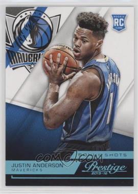 2015-16 Panini Prestige - [Base] - Bonus Shots Blue #228 - Rookies - Justin Anderson /99