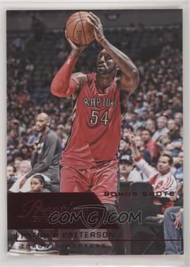 2015-16 Panini Prestige - [Base] - Bonus Shots Red #138 - Patrick Patterson /199