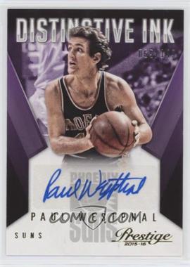 2015-16 Panini Prestige - Distinctive Ink Signatures #DI-PW - Paul Westphal /149 [EX to NM]