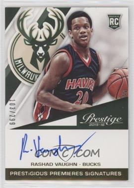 2015-16 Panini Prestige - Prestigious Premieres Signatures #PPS-RV - Rashad Vaughn /299