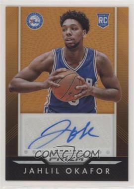 2015-16 Panini Prizm - Autographs - Orange Prizm #P-JOF - Jahlil Okafor /65