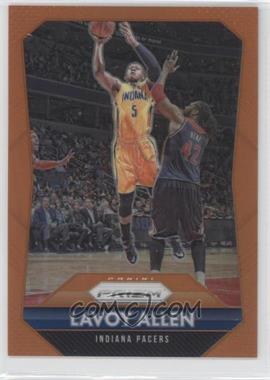 2015-16 Panini Prizm - [Base] - Orange Prizm #127 - Lavoy Allen /65