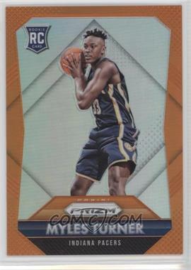 2015-16 Panini Prizm - [Base] - Orange Prizm #340 - Rookies - Myles Turner /65