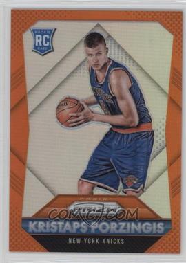 2015-16 Panini Prizm - [Base] - Orange Prizm #348 - Rookies - Kristaps Porzingis /65