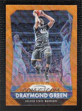 2015-16 Panini Prizm - [Base] - Orange Wave Prizm #190 - Draymond Green