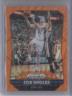 2015-16 Panini Prizm - [Base] - Orange Wave Prizm #237 - Joe Ingles