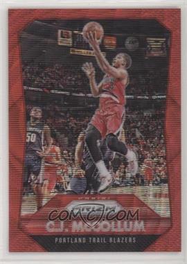 2015-16 Panini Prizm - [Base] - Ruby Wave Prizm #199 - C.J. McCollum /350