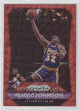 2015-16 Panini Prizm - [Base] - Ruby Wave Prizm #248 - Magic Johnson /350