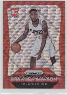 2015-16 Panini Prizm - [Base] - Ruby Wave Prizm #347 - Rookies - Branden Dawson /350