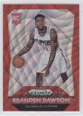 2015-16 Panini Prizm - [Base] - Ruby Wave Prizm #347 - Rookies - Branden Dawson /350