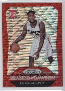 2015-16 Panini Prizm - [Base] - Ruby Wave Prizm #347 - Rookies - Branden Dawson /350