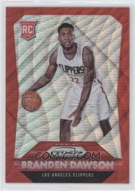 2015-16 Panini Prizm - [Base] - Ruby Wave Prizm #347 - Rookies - Branden Dawson /350