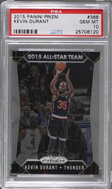 2015-16 Panini Prizm - [Base] #368 - All-Star Team - Kevin Durant [PSA 10 GEM MT]