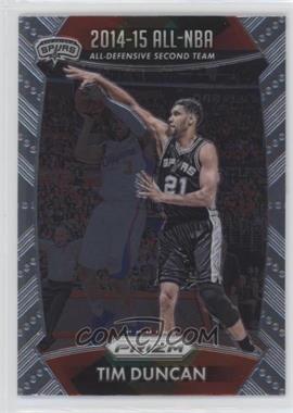 2015-16 Panini Prizm - [Base] #399 - All-NBA Team - Tim Duncan