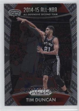 2015-16 Panini Prizm - [Base] #399 - All-NBA Team - Tim Duncan