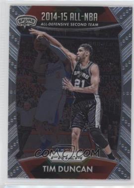 2015-16 Panini Prizm - [Base] #399 - All-NBA Team - Tim Duncan