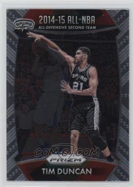 2015-16 Panini Prizm - [Base] #399 - All-NBA Team - Tim Duncan